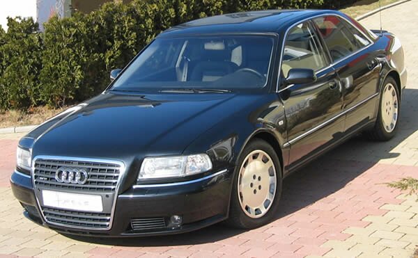 Hofele-Design Audi A8 D2 Single-Frame frontbumper W12 front grille