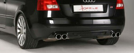 Hofele-Design Montage und Lackierung Audi A4 Cabrio Heck