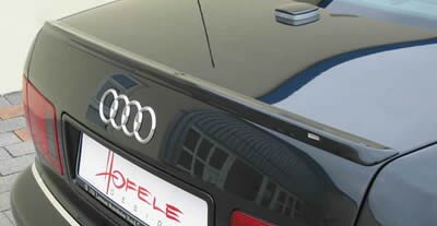 Hofele-Design Painting & Mounting Audi A8 D2 rear spoiler