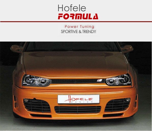 Hofele Formula frontpage